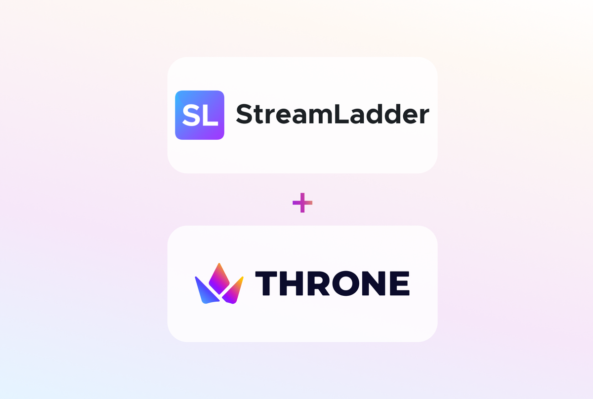 Throne Partners with StreamLadder for Easy Clip Creation